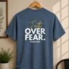faith_over_fear_Airforce_blue Faith Over Fear T-Shirt